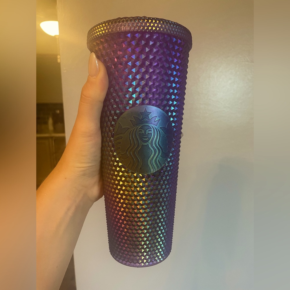 24 oz Purple Iridescent Starbucks tumbler